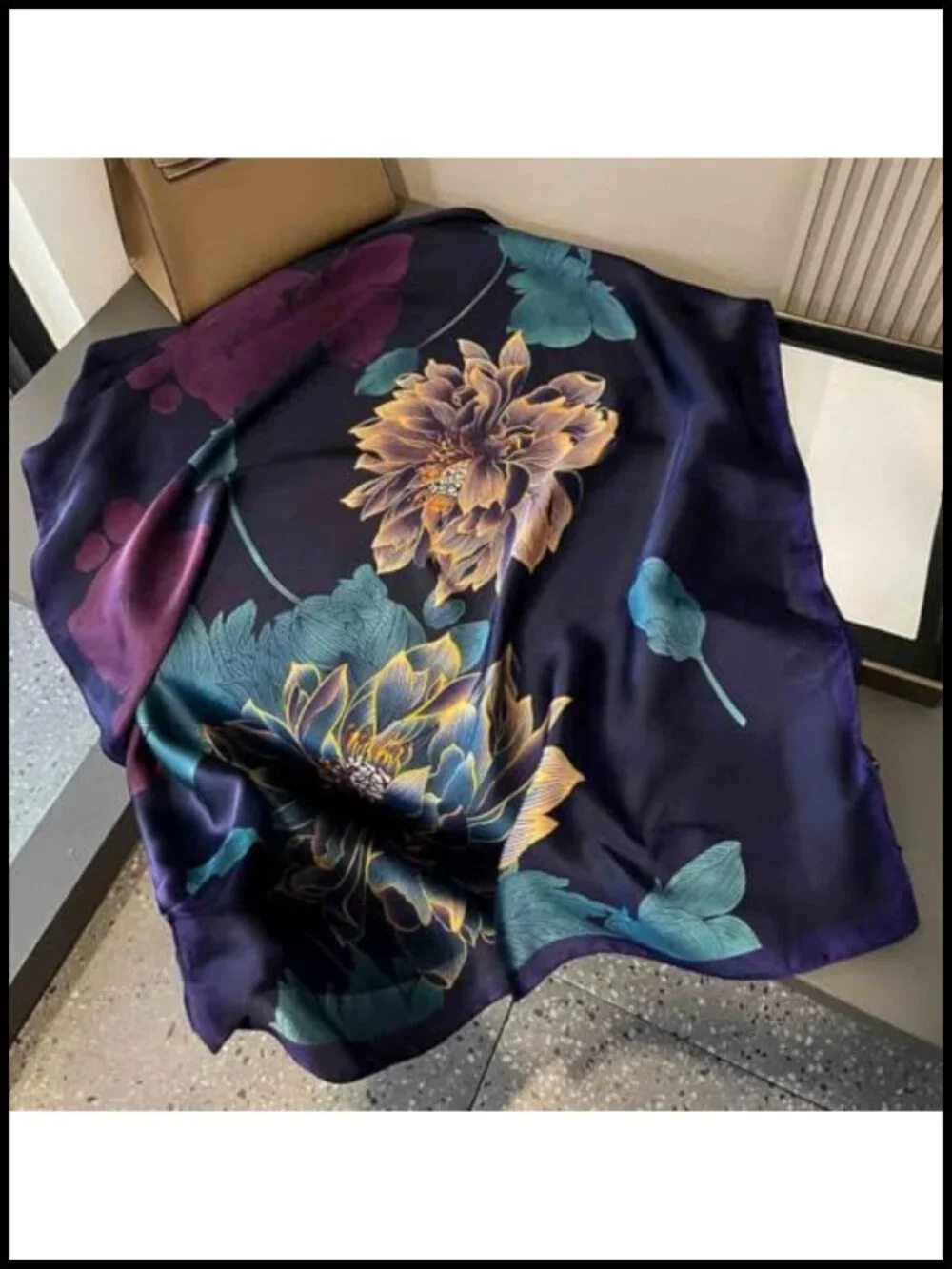 Women's Printed Lightweight Fashion Scarf Shawl Wrap 70x35 inch Polyester